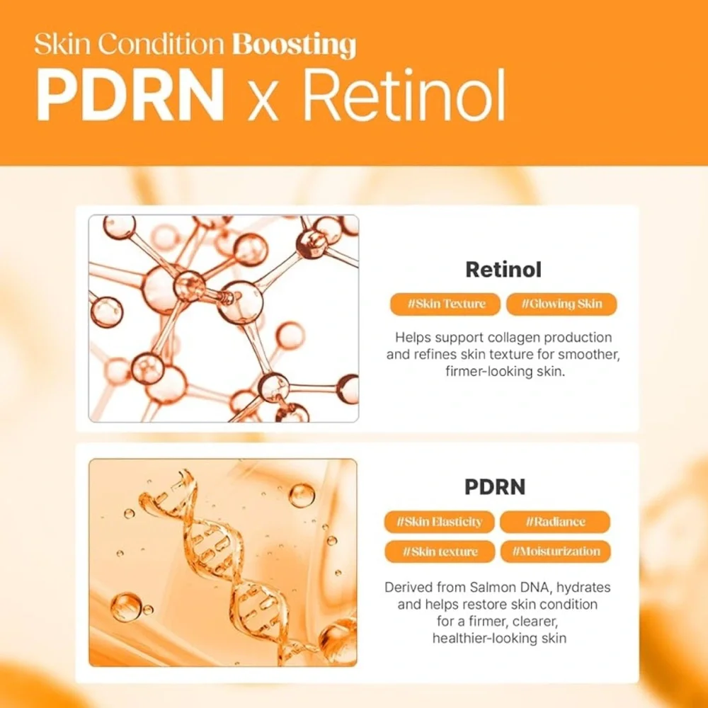 Korean Skincare Papa Recipe Retinol PDRN Daily Refine Glow Mask